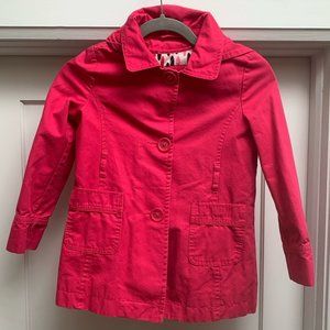 🇨🇦🍁GapKids Button Up Pink Jacket Size Small🇨🇦🍁